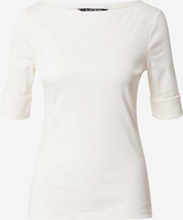 T-shirt 'JUDY' Lauren Ralph Lauren en beige : devant