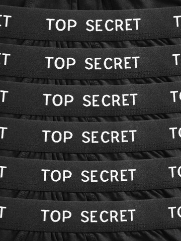 Top Secret - Calzoncillo boxer en negro