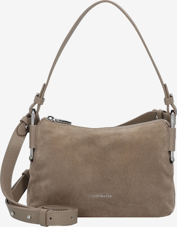 Borsa a spalla 'Rebekka' di Coccinelle in beige: frontale