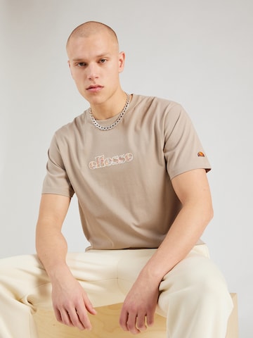 ELLESSE T-Shirt 'Marlo' in Braun