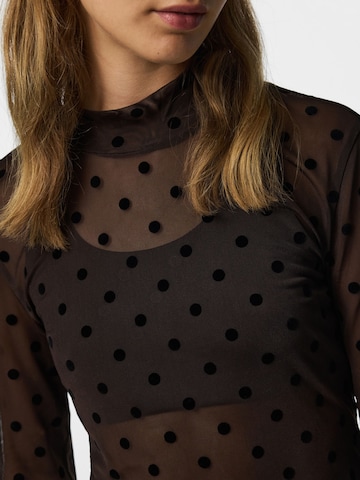 PIECES Shirt 'JESHI ' in Brown