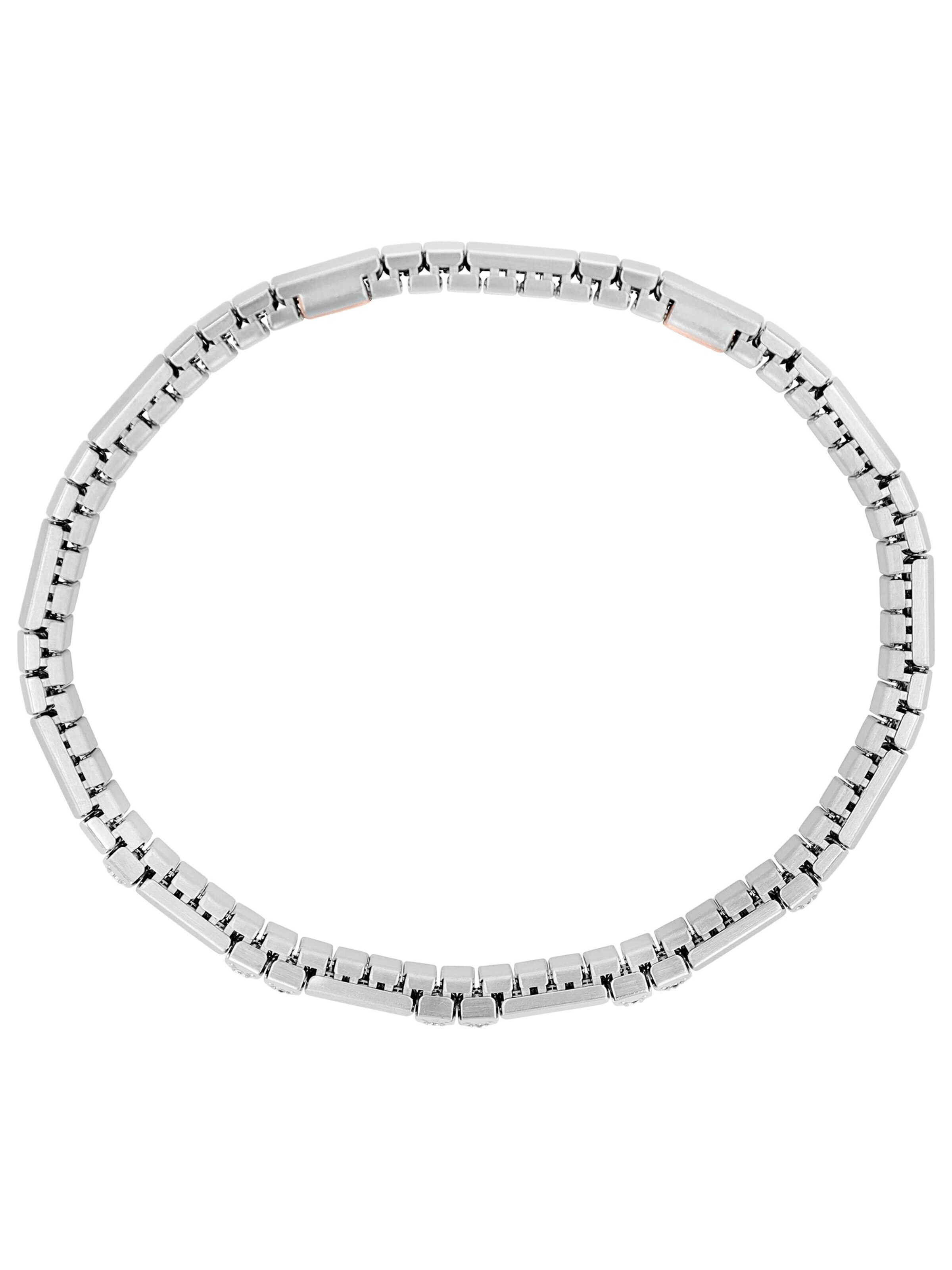 Akzent Armband 'Vittoria, silberfarbig, langlebig'‌‌‌‌‌ in Silber
