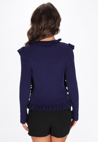 Pull-over faina en bleu