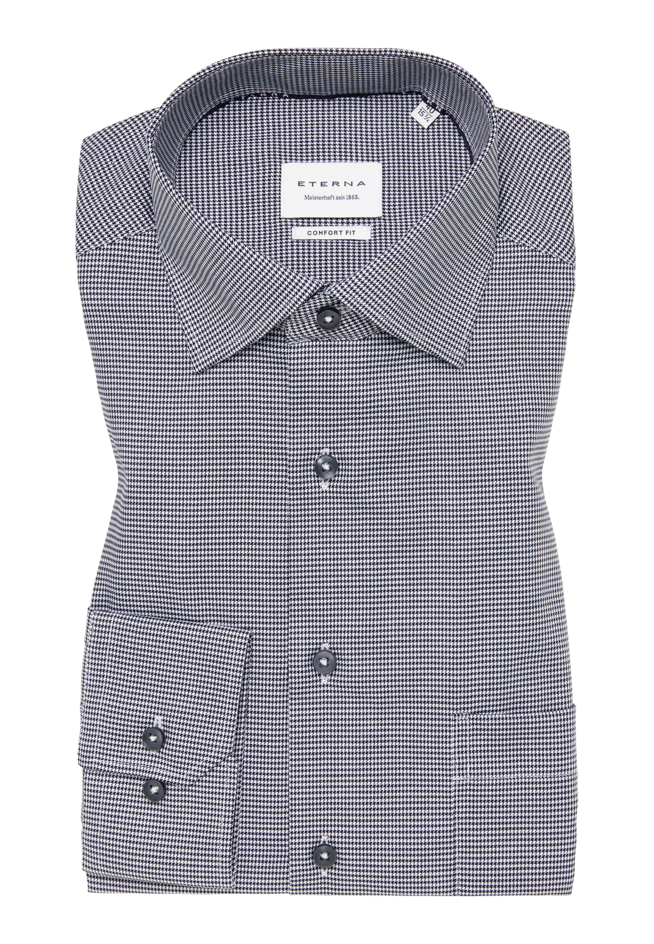 ETERNA Comfort fit Zakelijk overhemd in Blauw