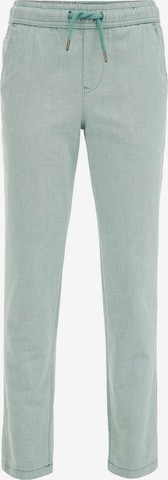 Pantalon WE Fashion en vert : devant