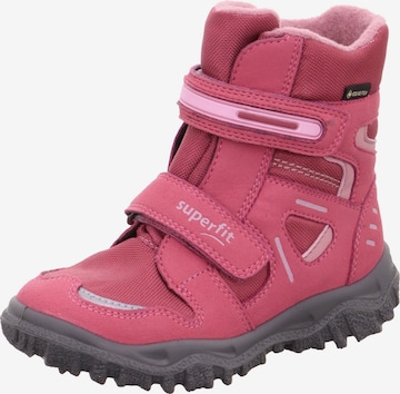 SUPERFIT - Botas de nieve 'HUSKY' en rosa: frente