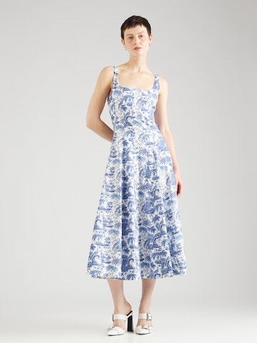 Robe 'WELLS' Staud en bleu : devant