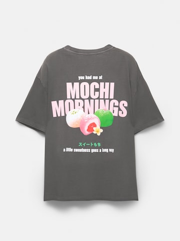 Pull&Bear Shirts 'MOCHIS' i grå