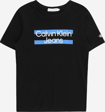 Maglietta di Calvin Klein Jeans in nero: frontale