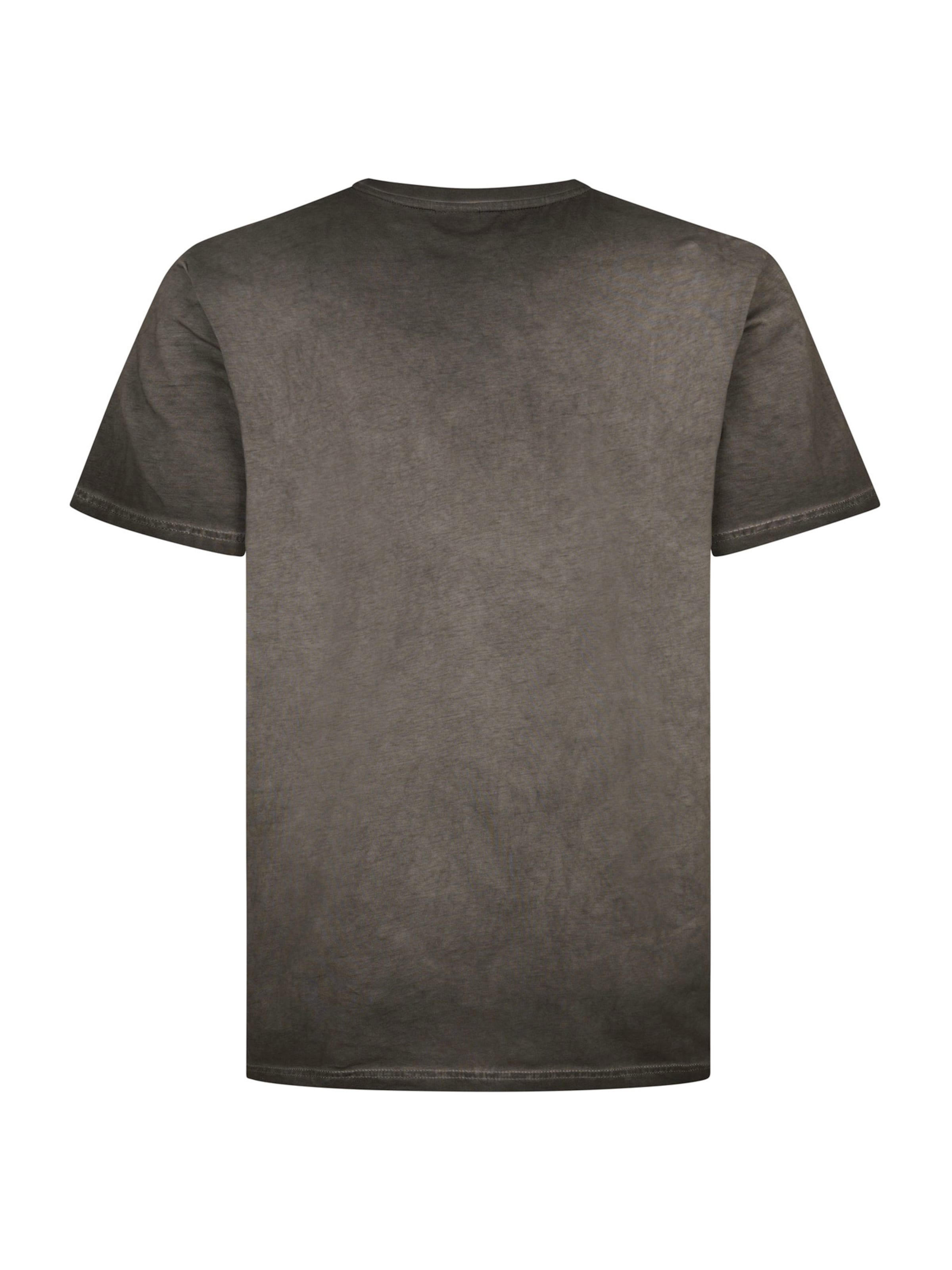 melns Petrol Industries T-Krekls