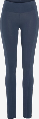 VIVANCE Skinny Sporthose in Blau: predná strana