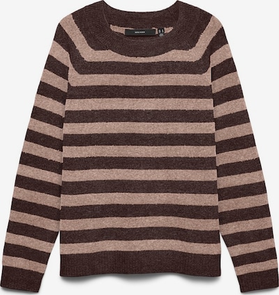 VERO MODA Džemperis 'VMDOFFY' pieejams XS, krāsa - šokolādes krāsas / kapučino, Preces skats