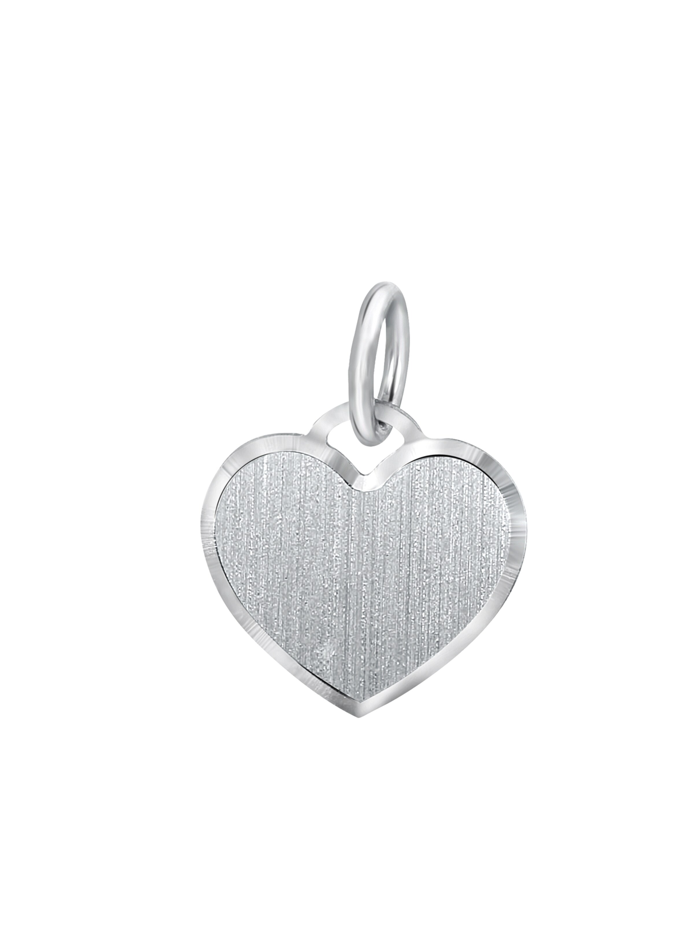 Lucardi Anhänger 'Basic' in Silber: Vorderseite