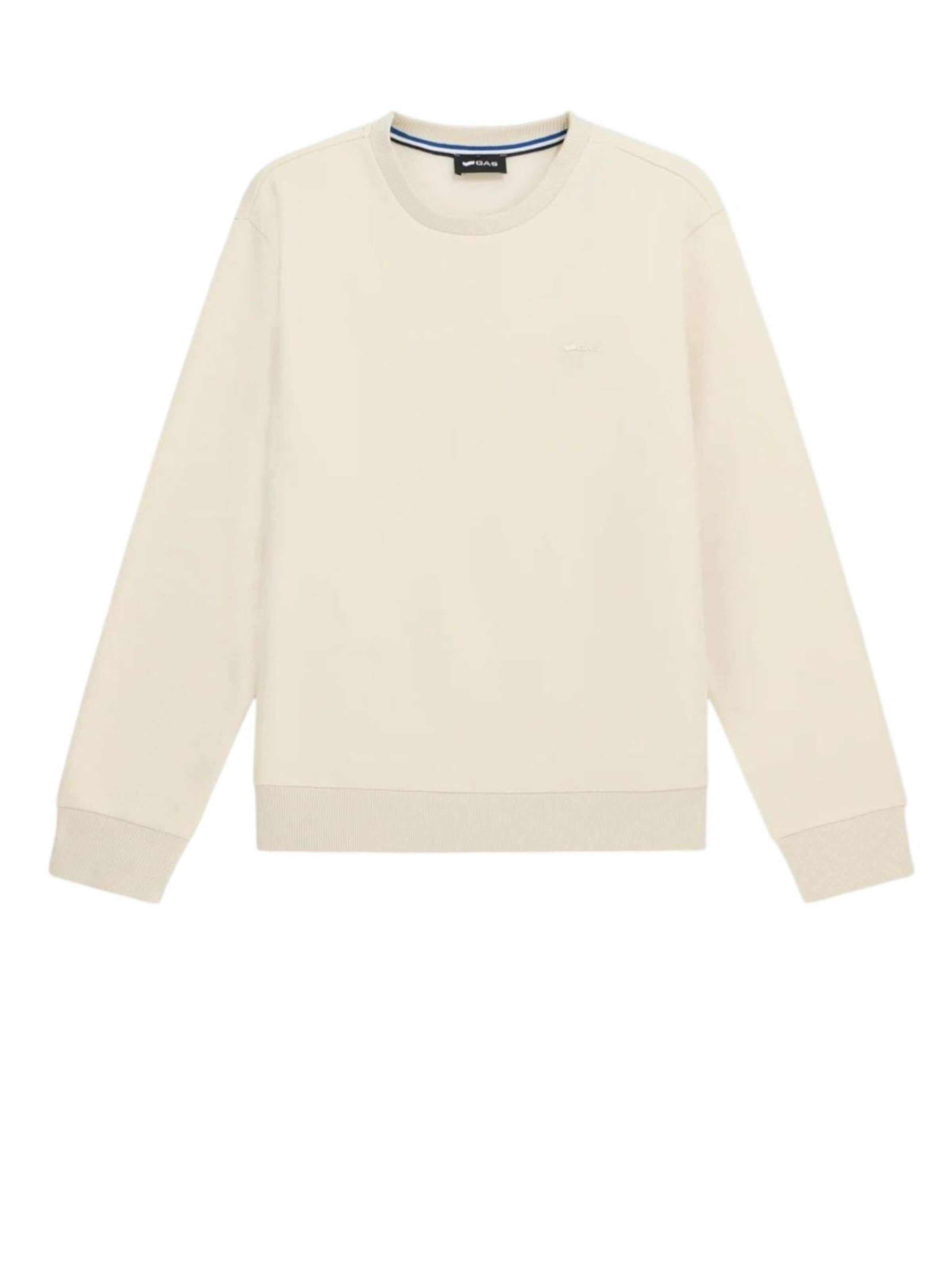 GAS Sweatshirt in Beige: front