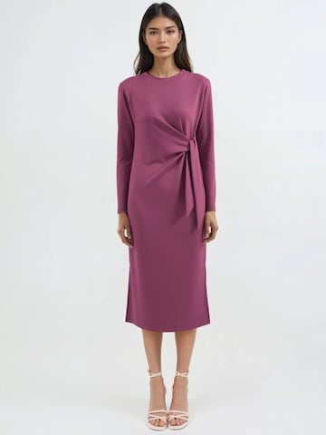 Hiccup Jurk in Lila: voorkant