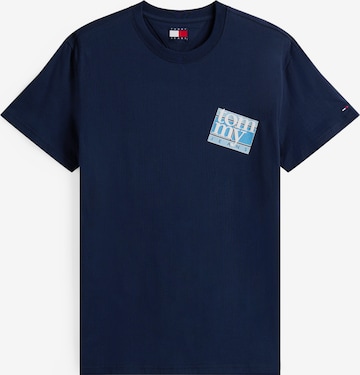 Tommy Jeans Shirt in Blauw: voorkant