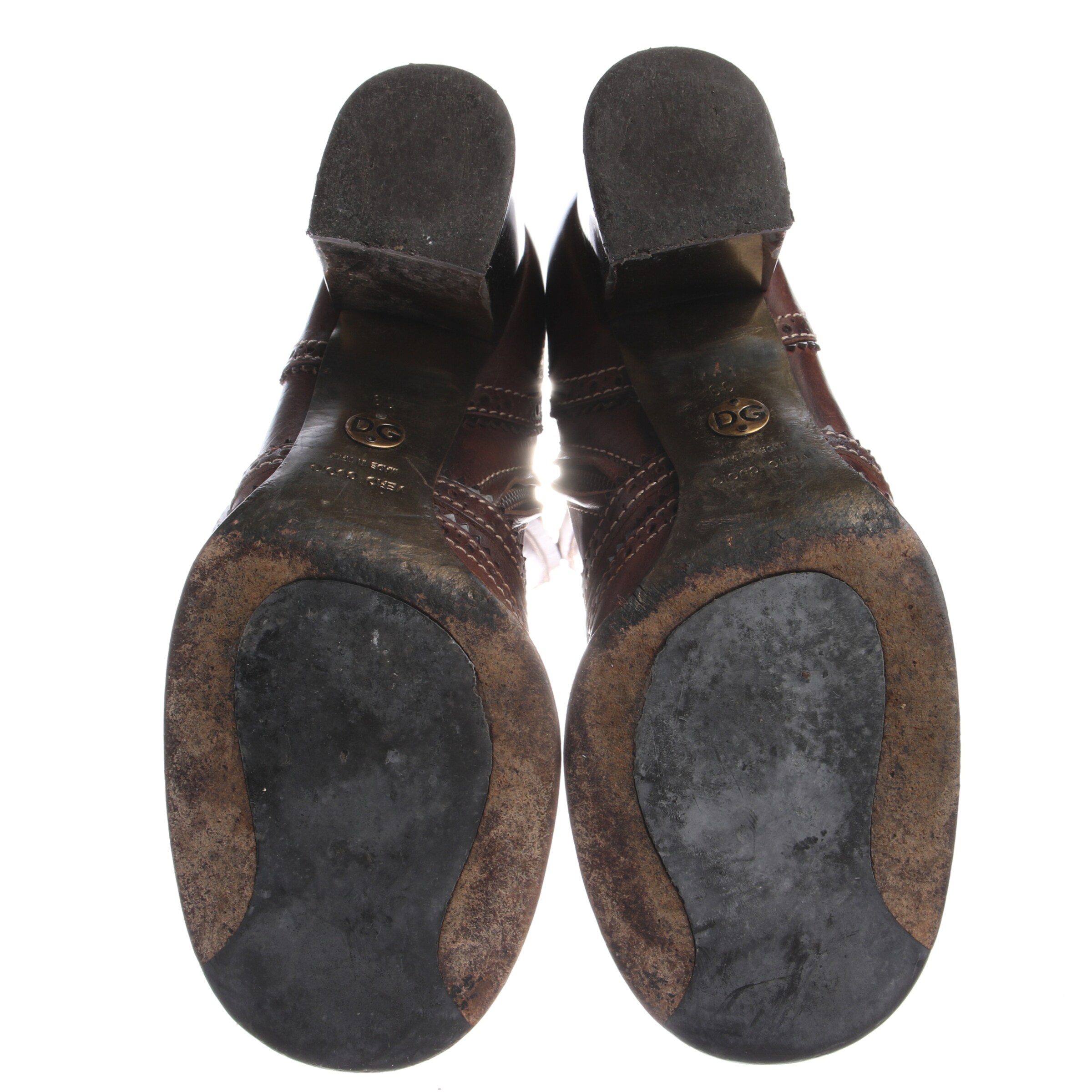 DOLCE & GABBANA Stiefel 39 in Braun