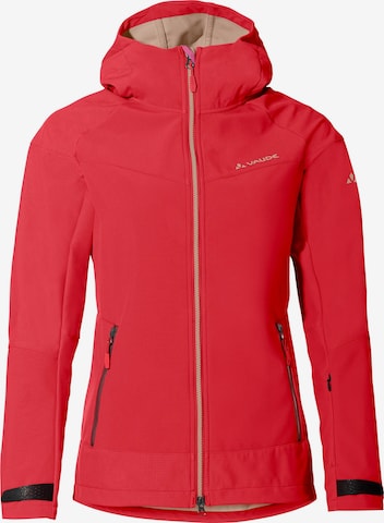 VAUDE Outdoor Jacket 'Elope' in Red: front