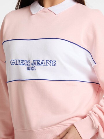 GUESS Sweatshirt in Pink