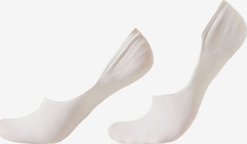 CALZEDONIA Ankle Socks in White: front