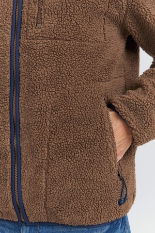 BLEND Fleece Jacket in Brown