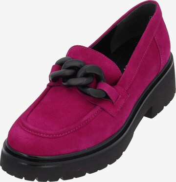 Mocassin GABOR en rose : devant