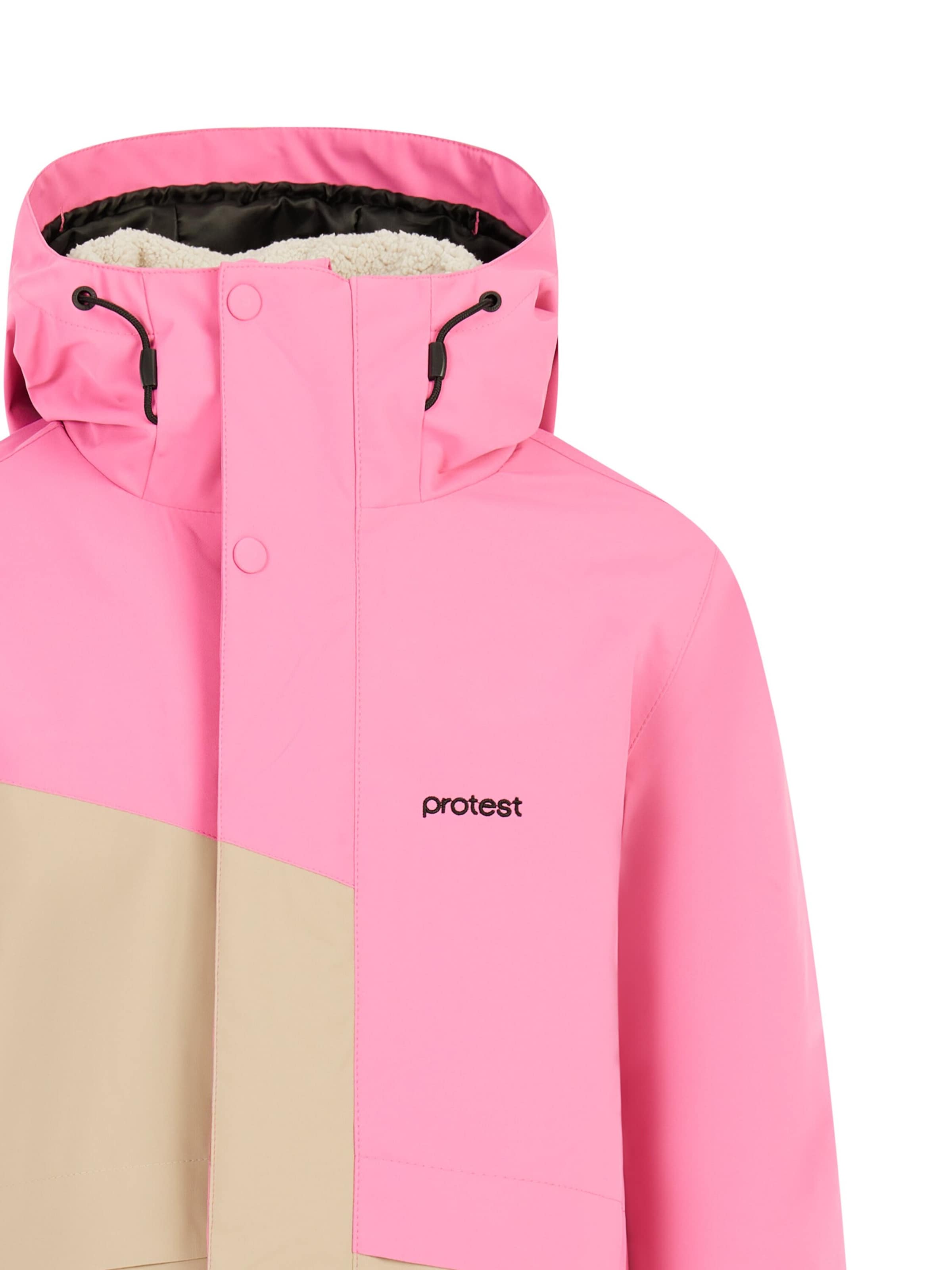 PROTEST Athletic Jacket 'PRTElodia JR' in Pink