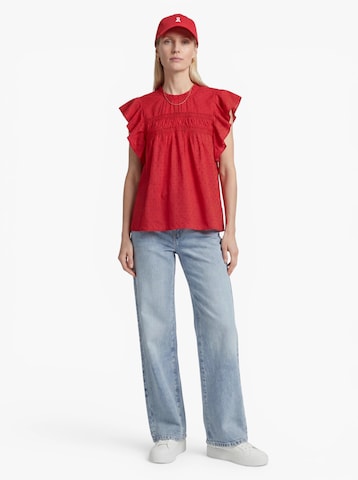 VERO MODA Shirt 'VMTRINE' in Red