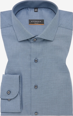 ETERNA Slim Fit Businesshemd in Blau