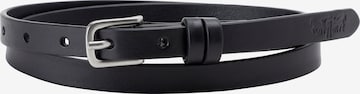 LEVI'S ® Gürtel in Schwarz: Vorderseite