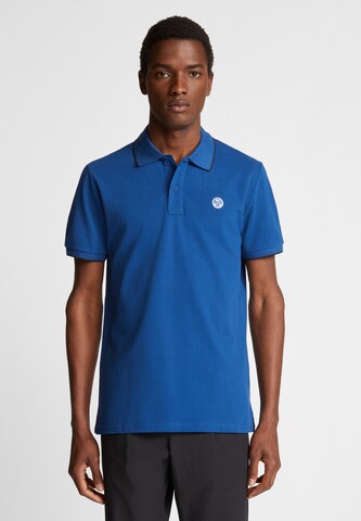 North Sails Poloshirt in Blau: predná strana