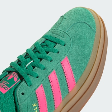 ADIDAS ORIGINALS Rövid szárú sportcipők 'Gazelle Bold' - zöld