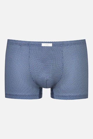 Mey Boxershorts 'Curved Lines' in Blau