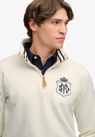 Superdry & Co Sweatshirt 'Varsity' in Beige