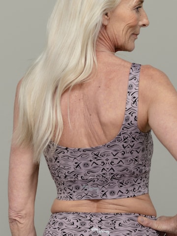 Bustier Soutien-gorge de sport 'Bustier' Hey Honey en rose
