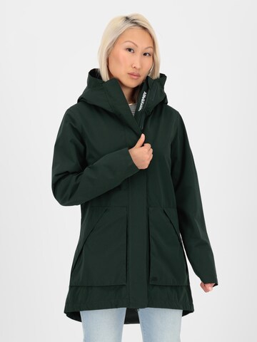 Alife and Kickin Between-seasons parka 'ArlettaAK A' in Green: front