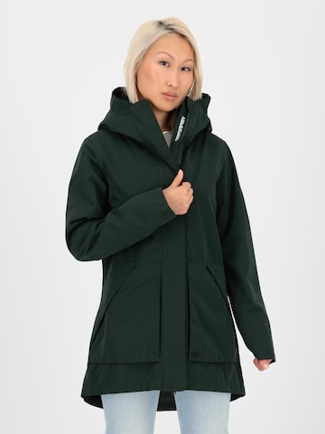 Alife and Kickin Between-Seasons Parka 'ArlettaAK A' in Green: front