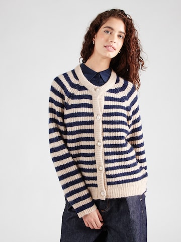 Lollys Laundry Knit Cardigan 'NovaLl' in Blue: front