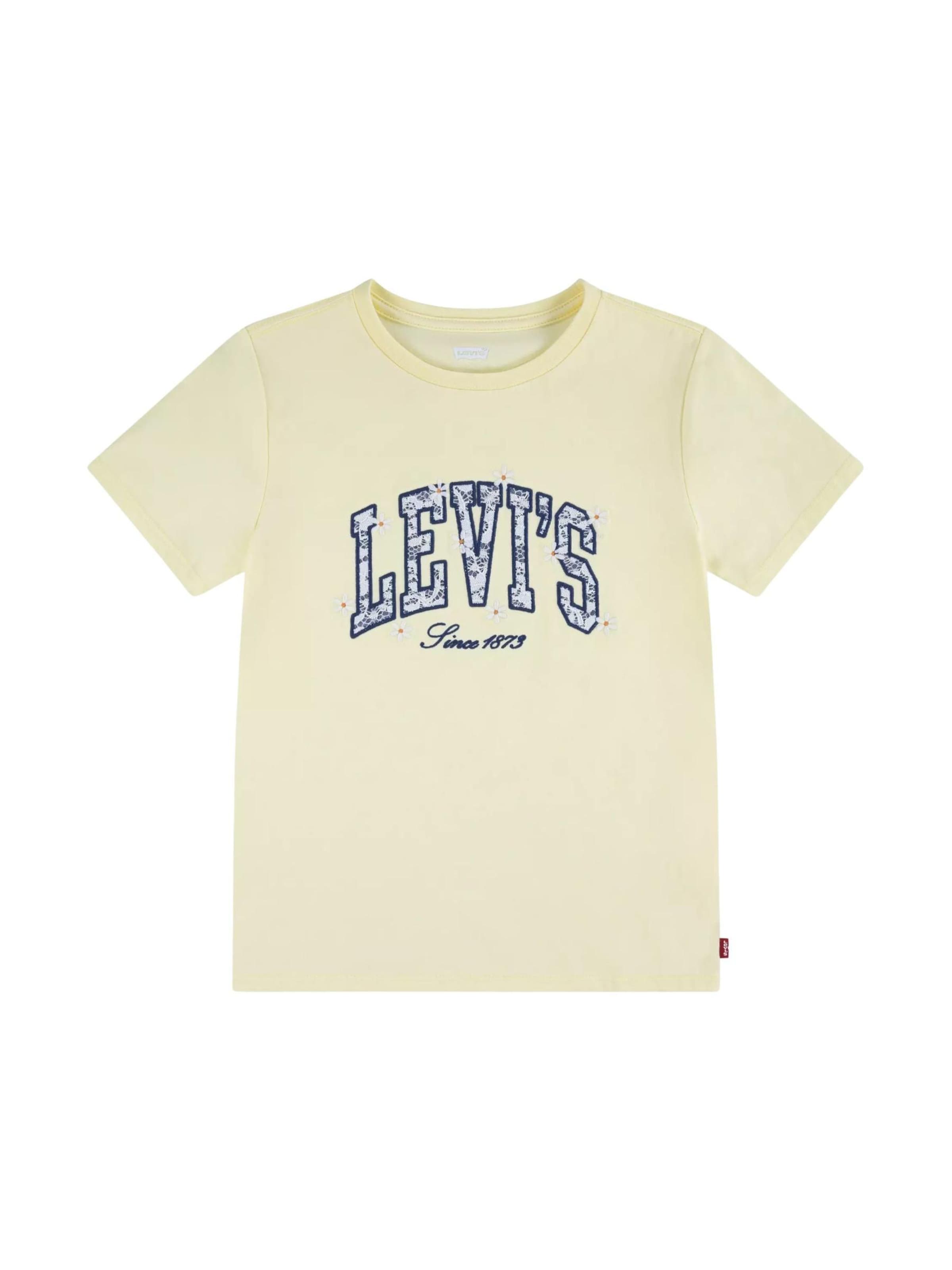 Levi's Kids Shirt in Geel: voorkant