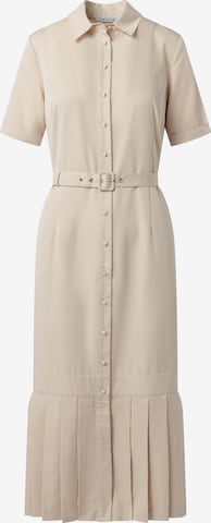 QuiosqueKošulja haljina - bež boja: prednji dio