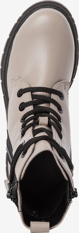 MARCO TOZZI by GUIDO MARIA KRETSCHMER Lace-Up Ankle Boots in Beige
