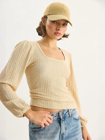 Chemisier Bianco Lucci en marron