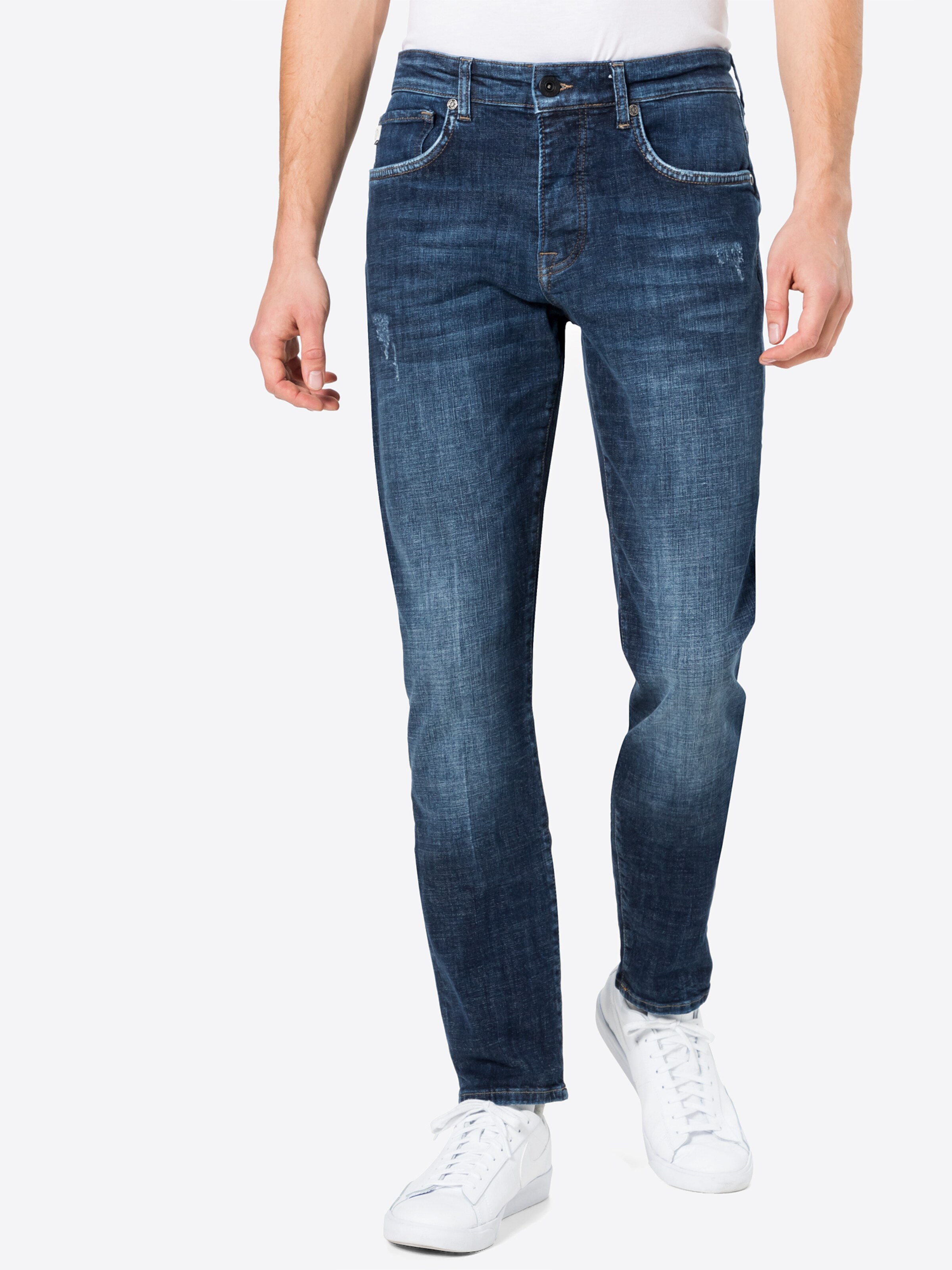 Männer Jeans Goldgarn Jeans 'JUNGBUSCH' in Blau - GS81505 Männer Jeans Goldgarn Jeans 'JUNGBUSCH' in Blau - GS81505