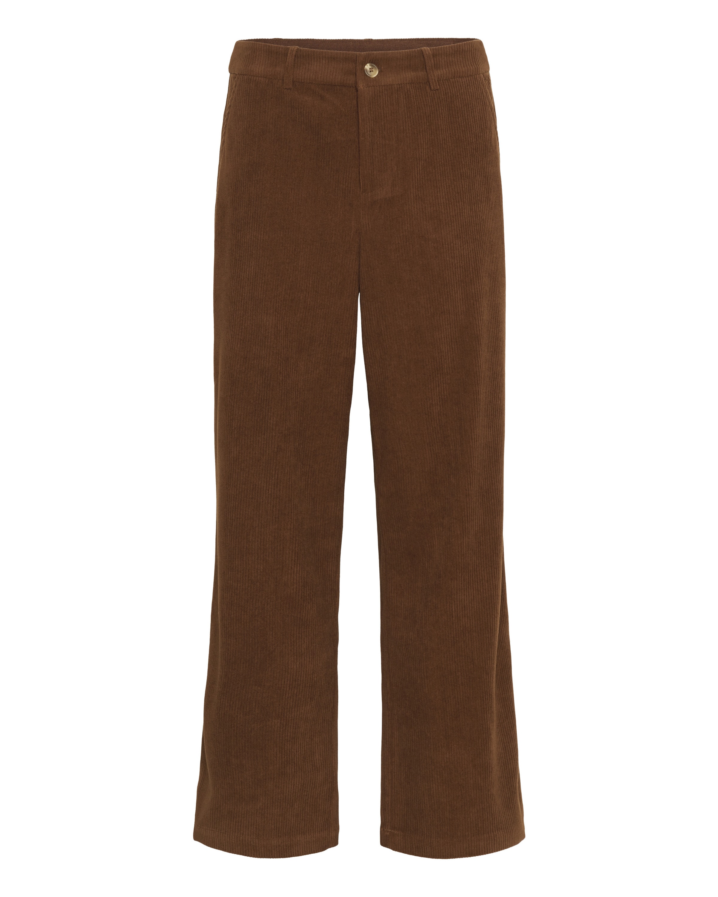 Loosefit Pantalon 'CRKanna' Cream en marron : devant