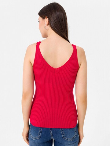 Dandalo Knitted top in Red