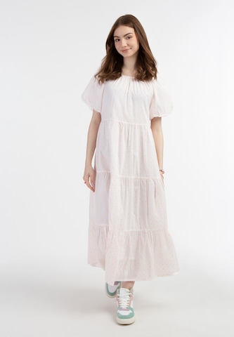 MYMO Šaty - biela: predná strana