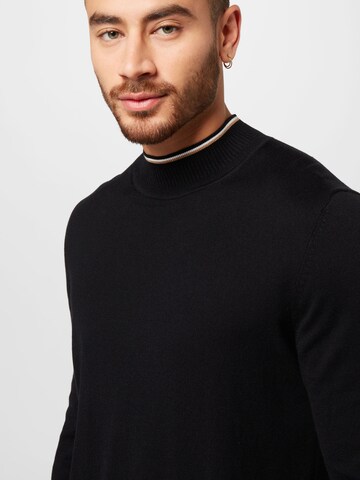 BOSS Black Pullover 'Lamino' in Schwarz