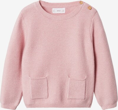 MANGO KIDS Sweter 'LINK' w kolorze różowy pudrowym, Podgląd produktu