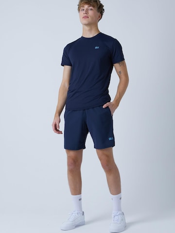 Regular Pantalon de sport 'Regular' SPORTKIND en bleu : devant