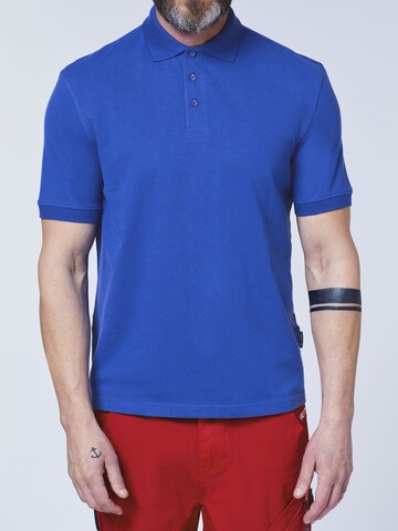 Expand Poloshirt in Blau